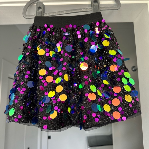 Lola & The Boys ⭐️bundle⭐️ bday girl shirt and sequin skirt size 4 - Picture 4 of 6